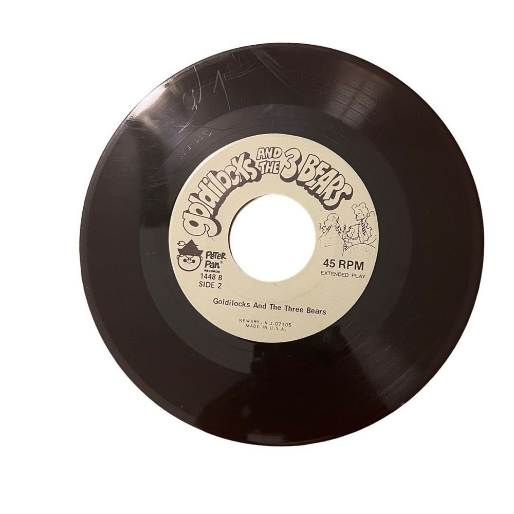 Peter‎ Pan Records Goldilocks & The 3 Bears Story Song & Sound Effects On Record - Picture 6 of 6
